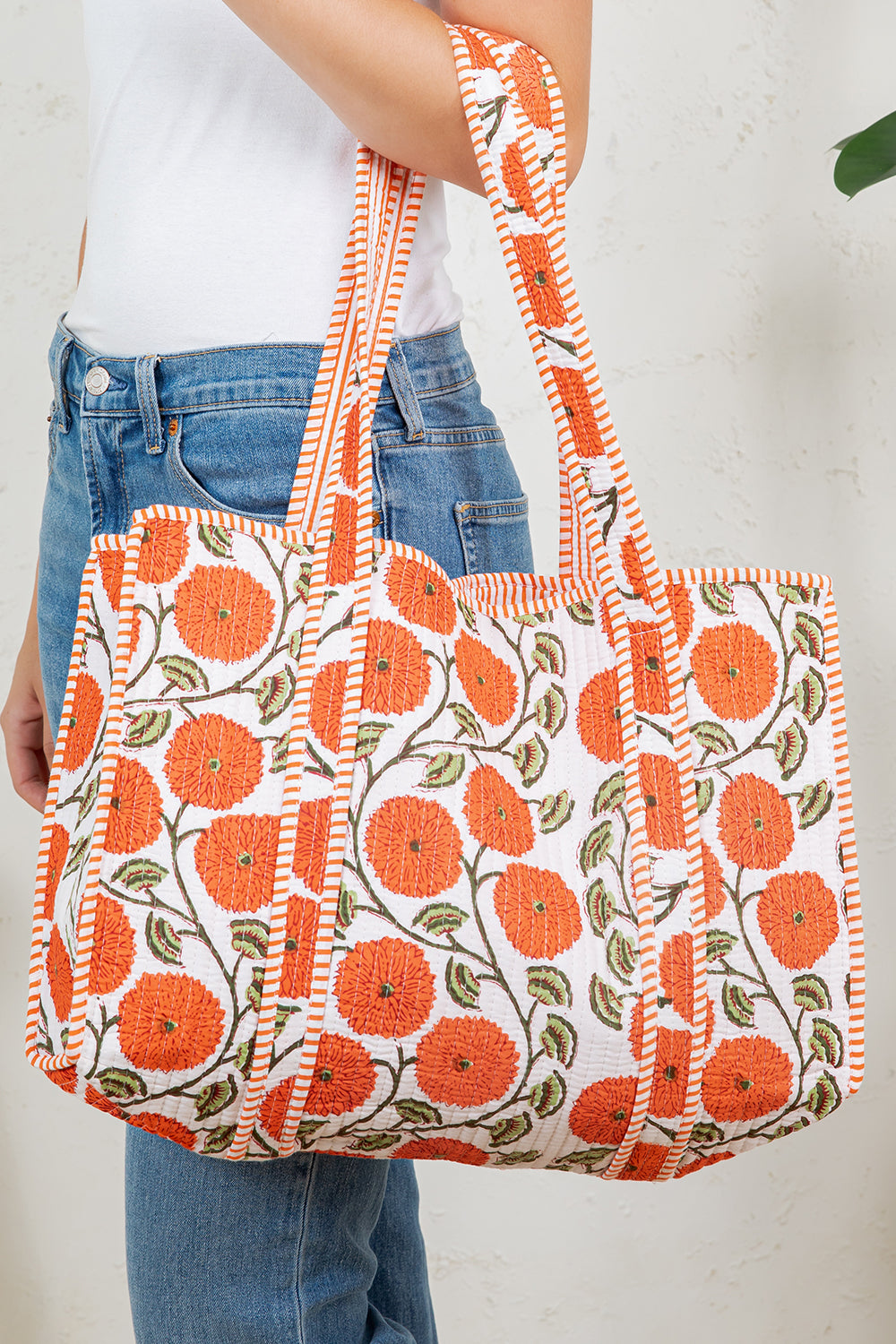 Quilted Tote Bag