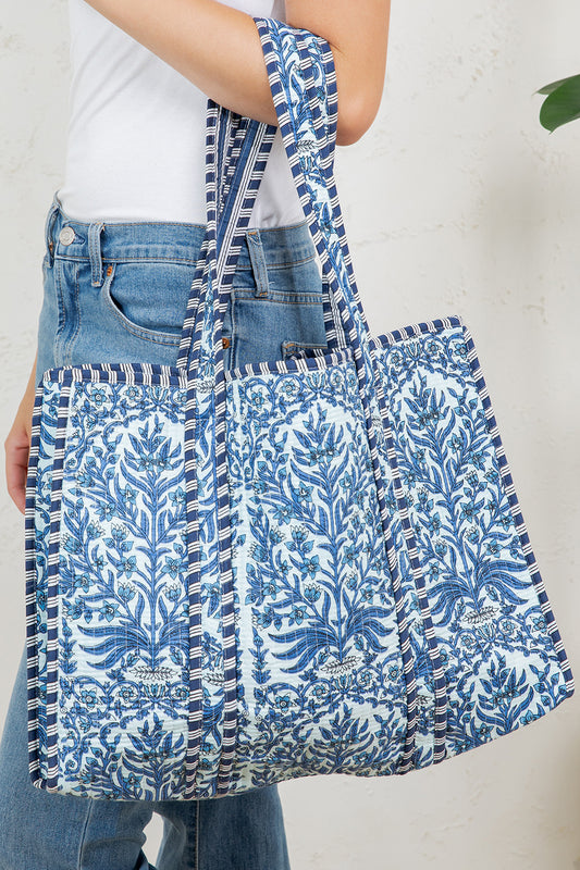 Quilted Tote Bag