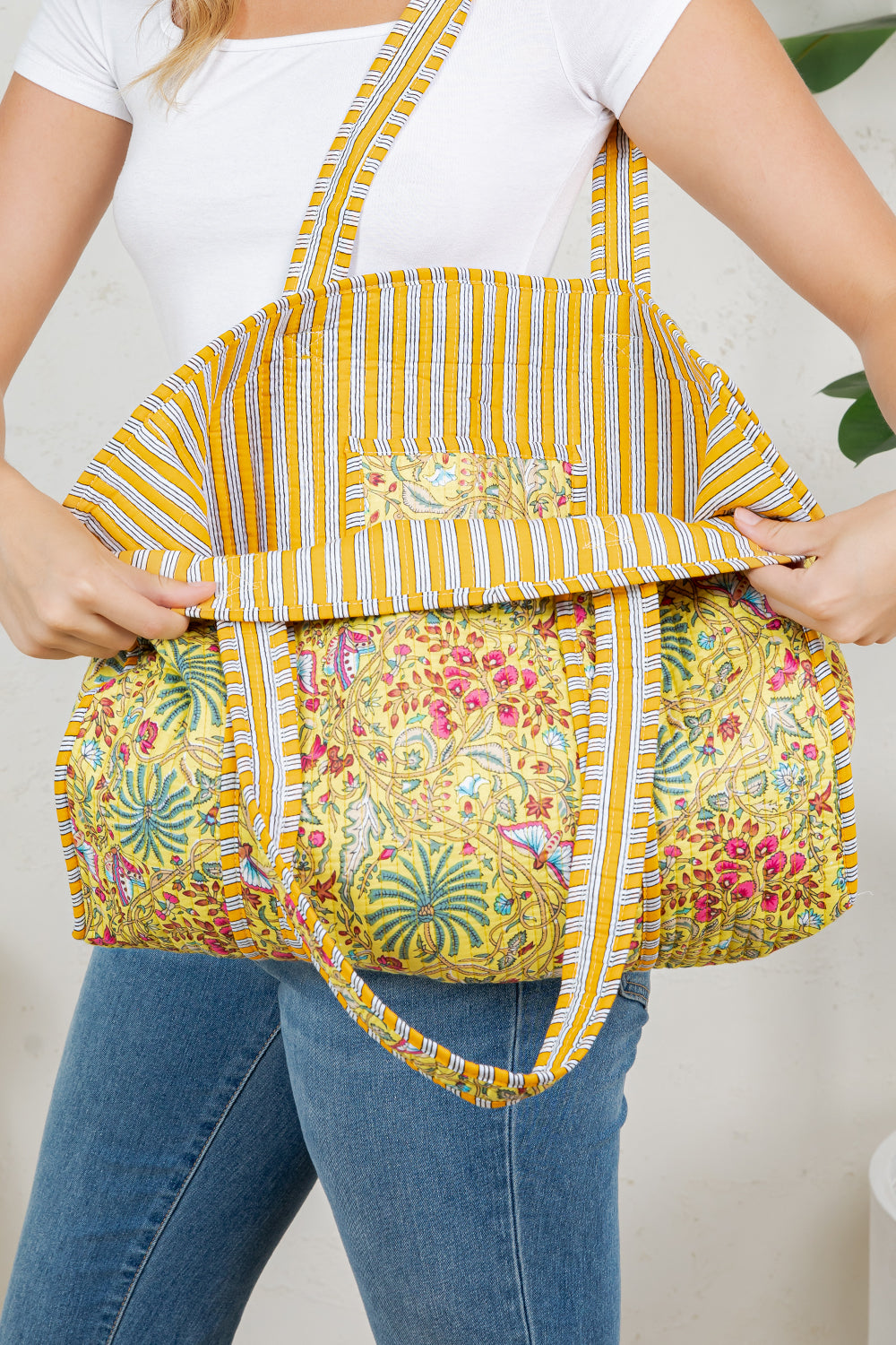 Quilted Tote Bag