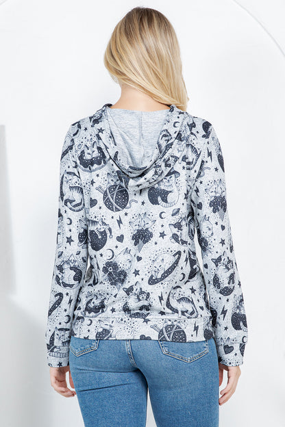 Cat Pullover Hoodie