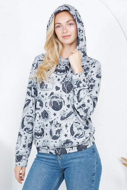 Cat Pullover Hoodie