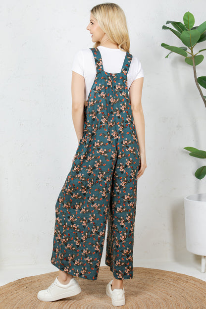 FLORAL OVERALL