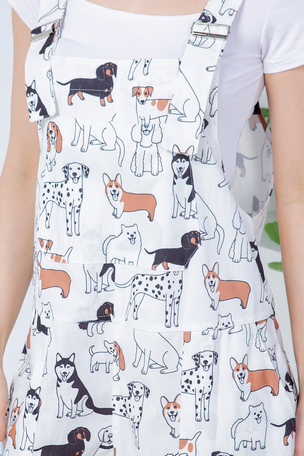 Variety of Dogs Corduroy Overall