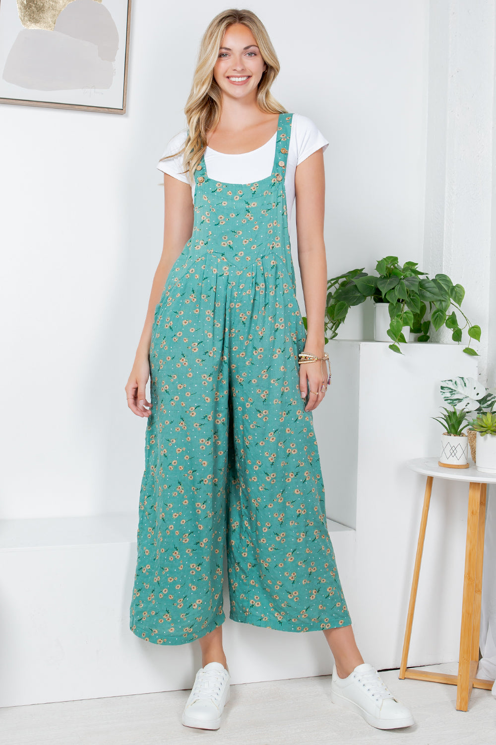 FLORAL OVERALL