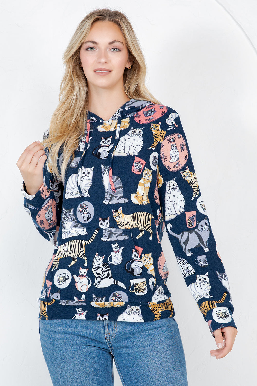 Cat Pullover Hoodie