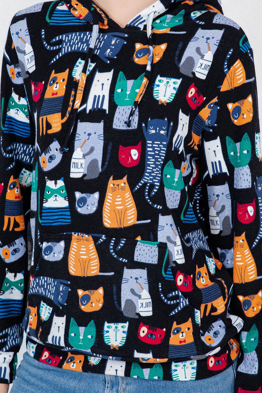 Cat Pullover Hoodie