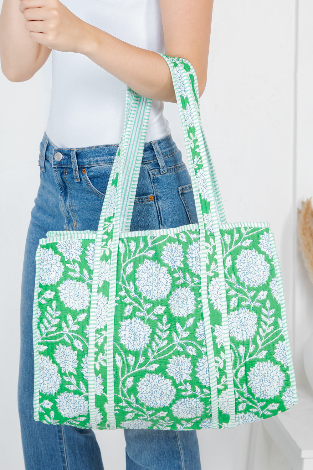 Quilted Tote Bag