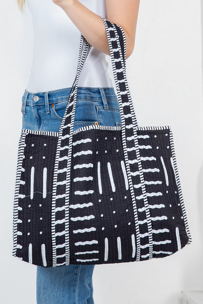 Quilted Tote Bag