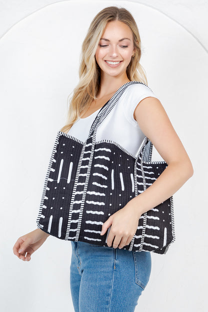 Quilted Tote Bag