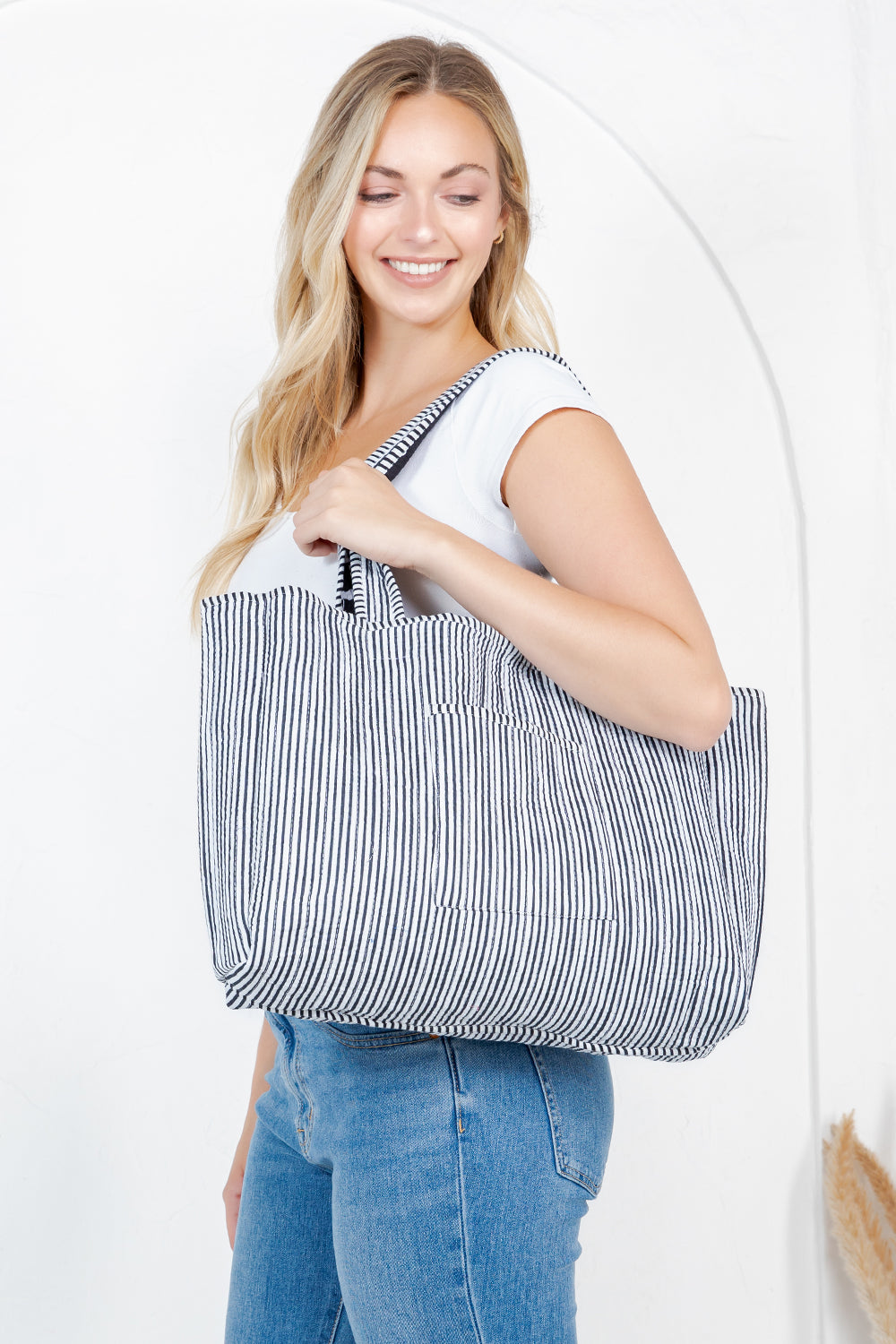Quilted Tote Bag