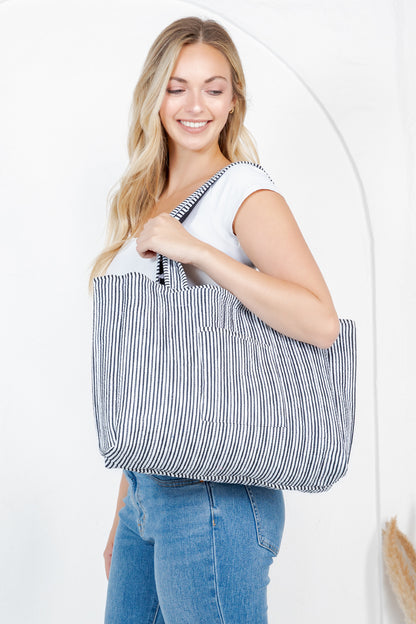 Quilted Tote Bag