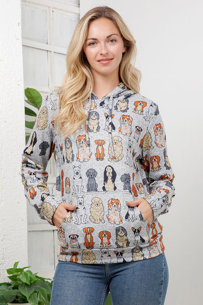 Dog Breed Pullover Hoodie