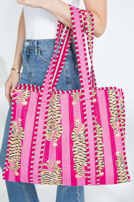 Quilted Tote Bag