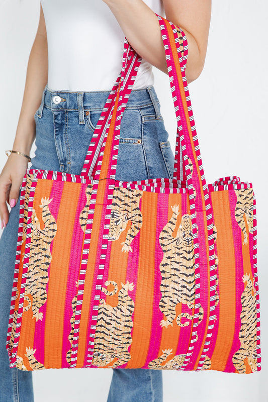 Quilted Tote Bag