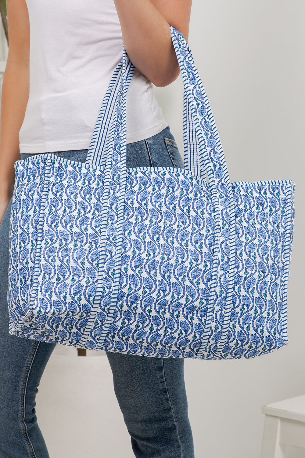 Quilted Tote Bag
