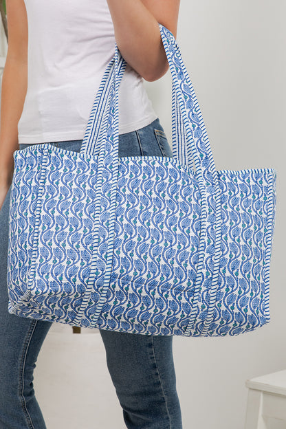 Quilted Tote Bag