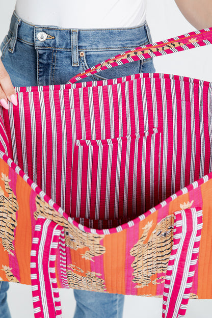 Quilted Tote Bag