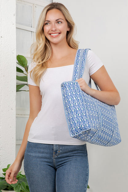 Quilted Tote Bag