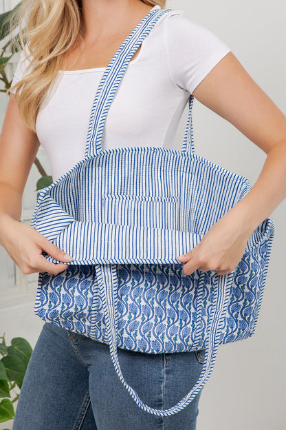 Quilted Tote Bag