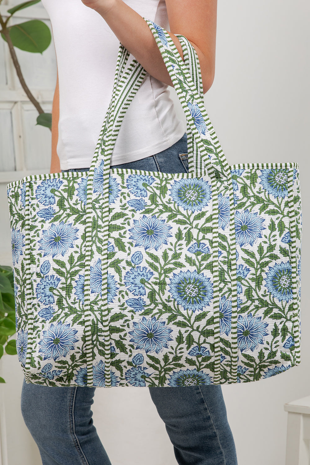 Quilted Tote Bag