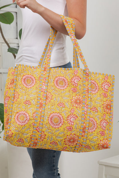 Quilted Tote Bag