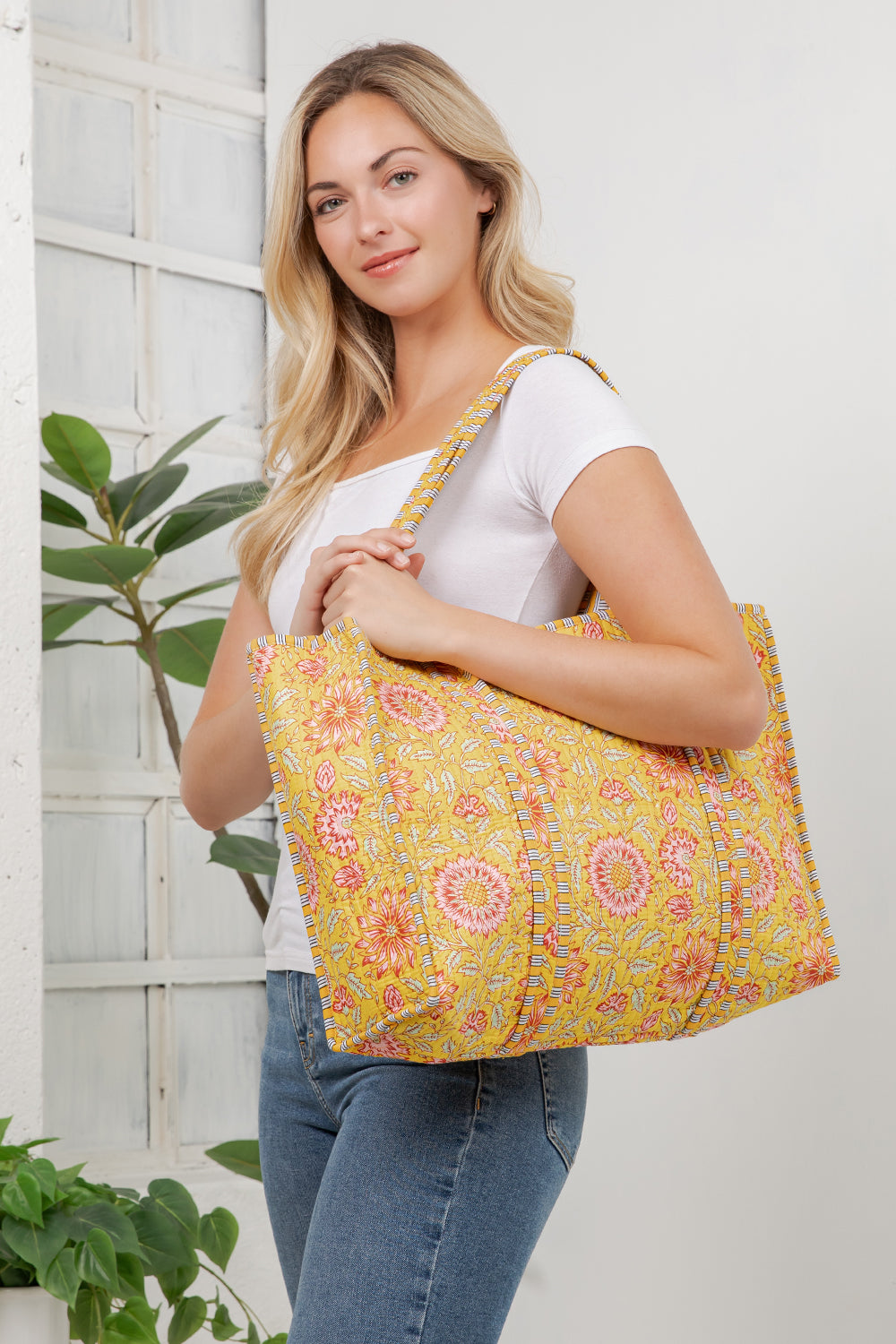 Quilted Tote Bag