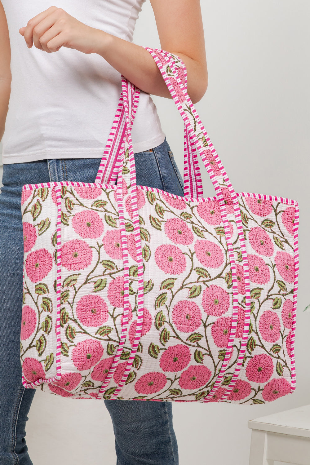Quilted Tote Bag