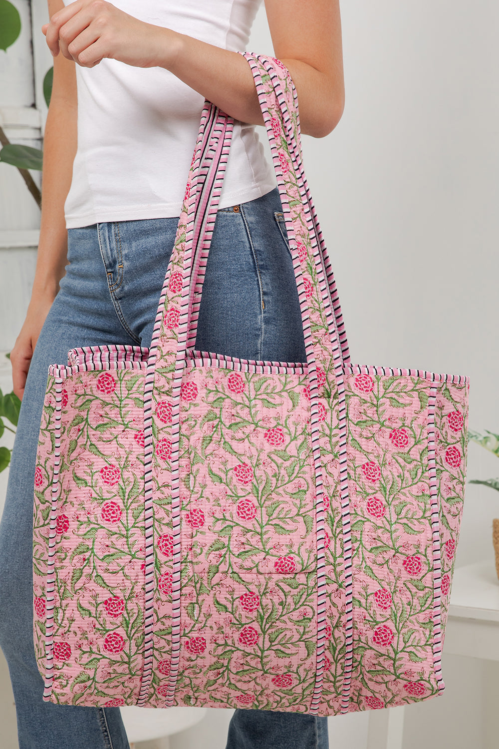 Quilted Tote Bag