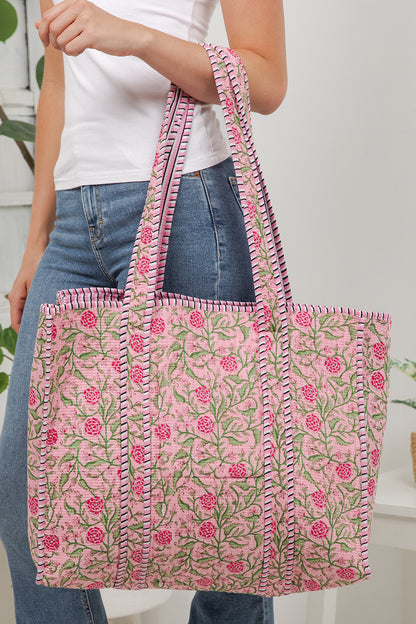 Quilted Tote Bag