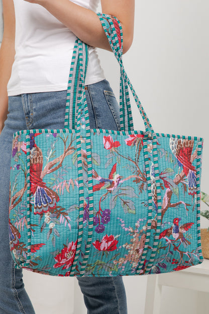 Quilted Tote Bag