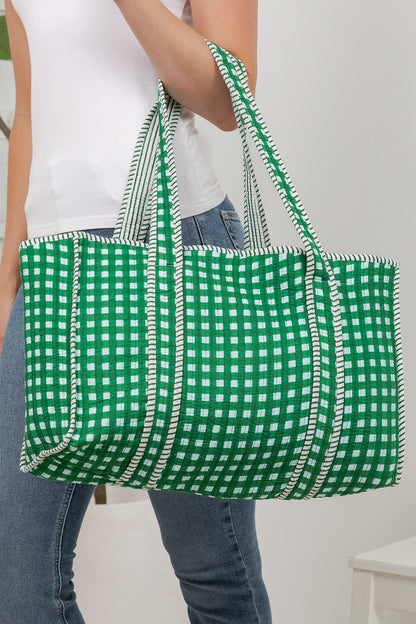 Quilted Tote Bag
