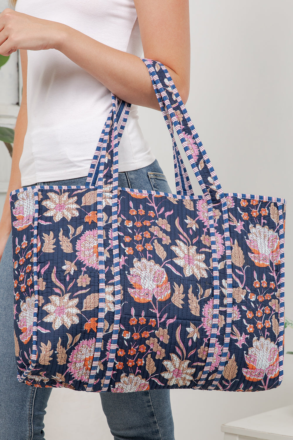 Quilted Tote Bag