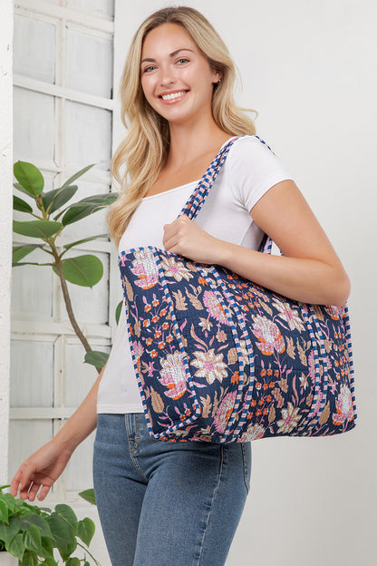 Quilted Tote Bag