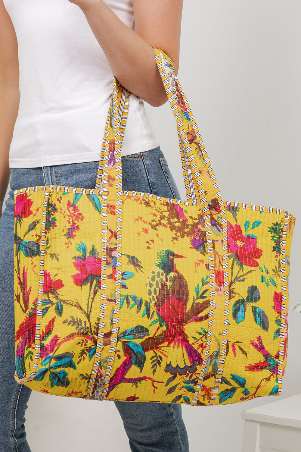 Quilted Tote Bag
