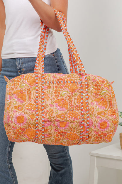 Quilted Duffle Bag