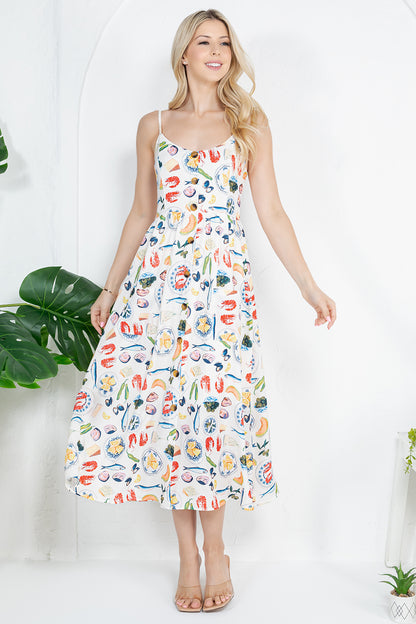 Fruit of the Sea Cami Dress