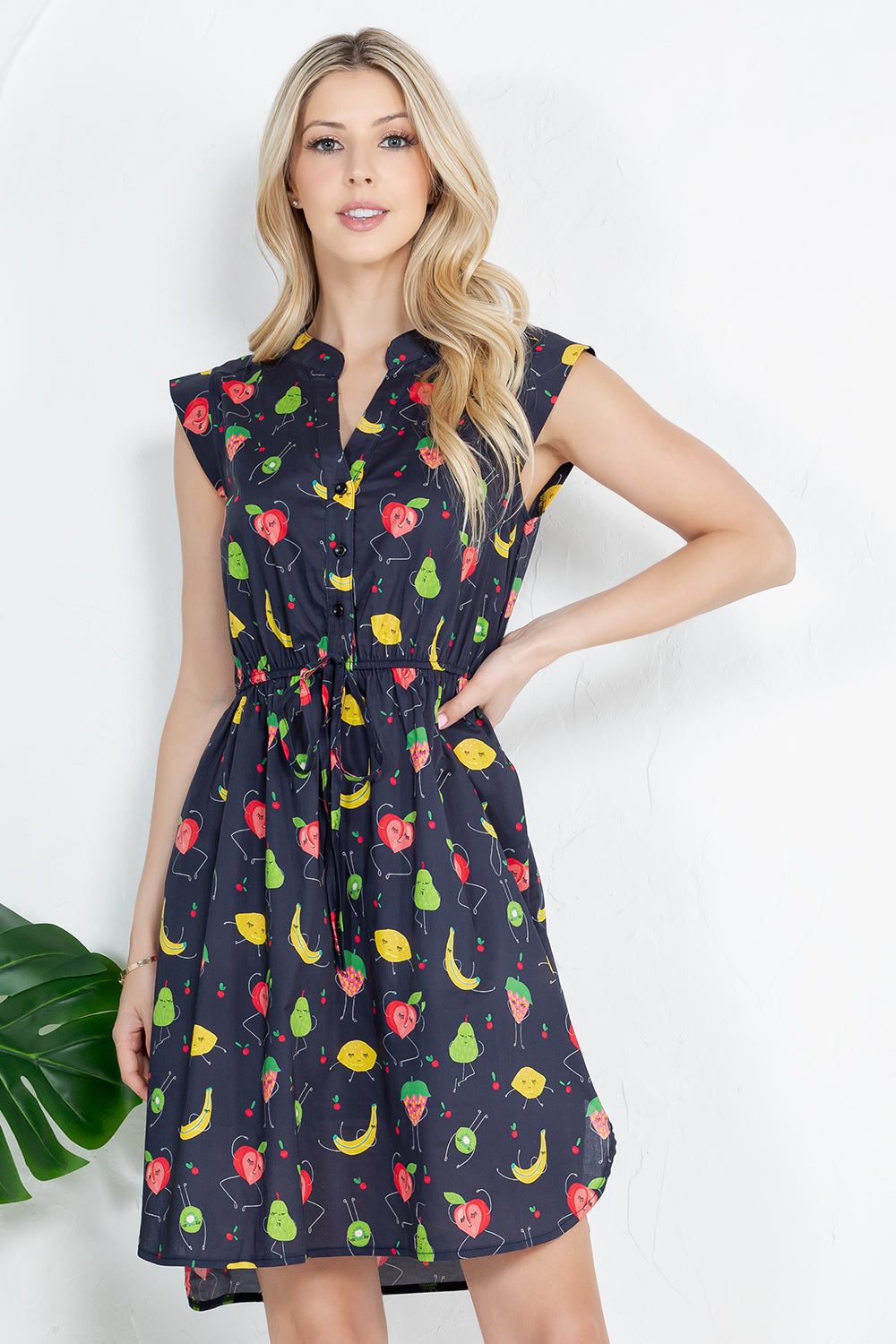 Fruit Print Dress