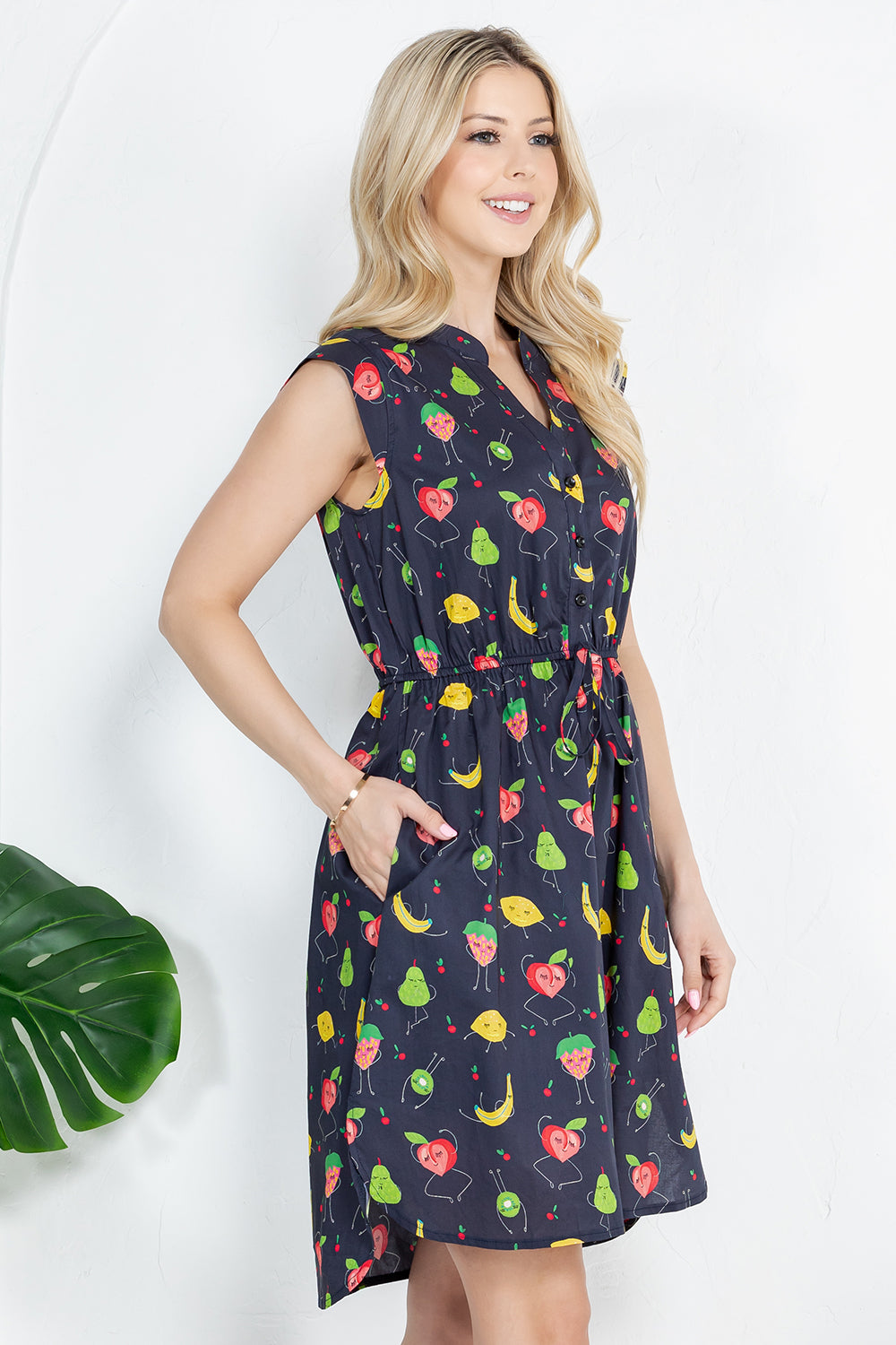Fruit Print Dress