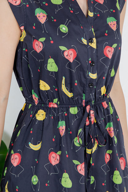 Fruit Print Dress