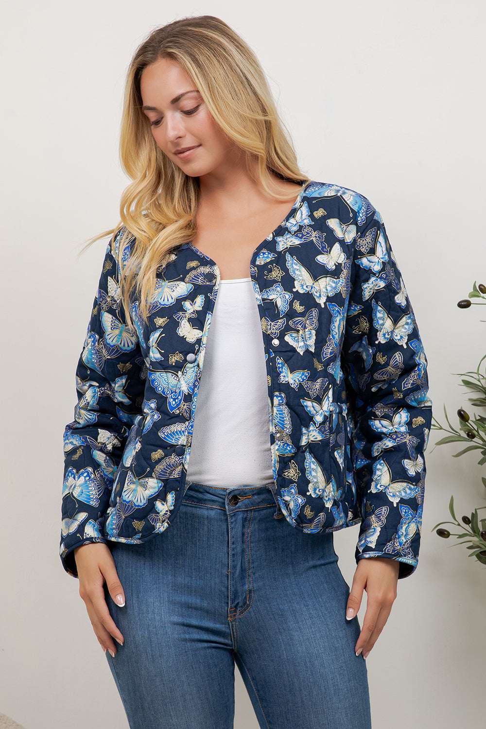 Butterfly Quilted Jacket