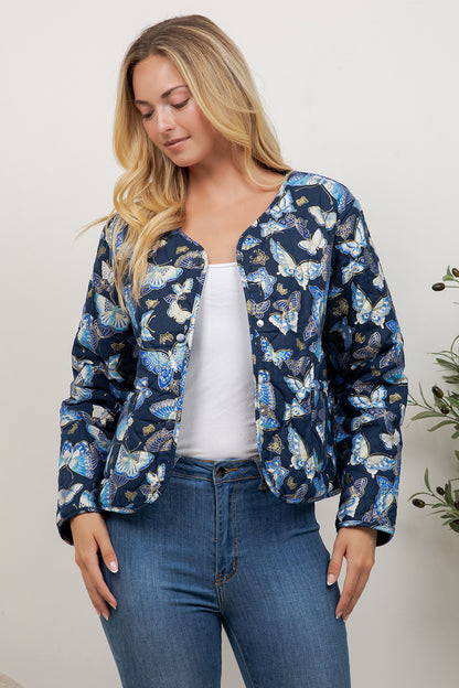 Butterfly Quilted Jacket