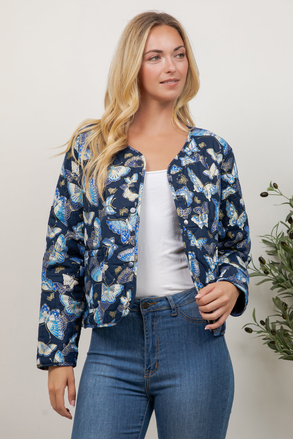 Butterfly Quilted Jacket