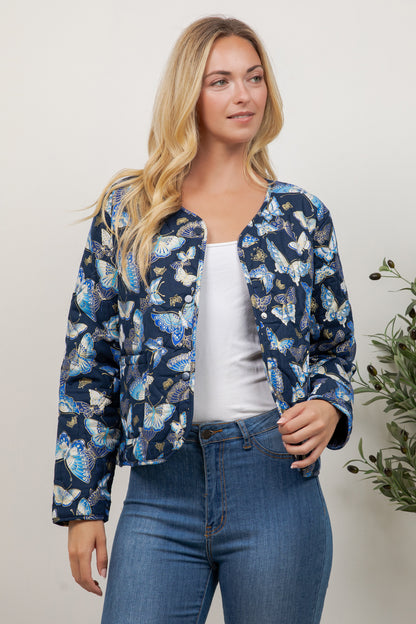 Butterfly Quilted Jacket