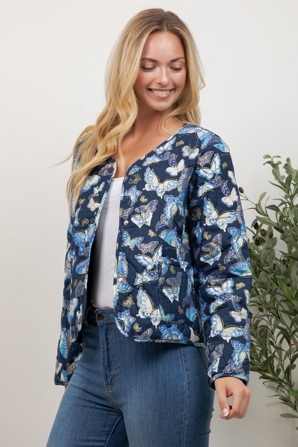 Butterfly Quilted Jacket