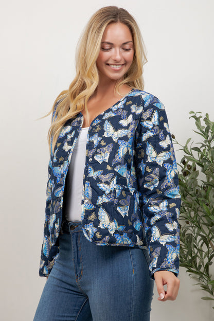 Butterfly Quilted Jacket