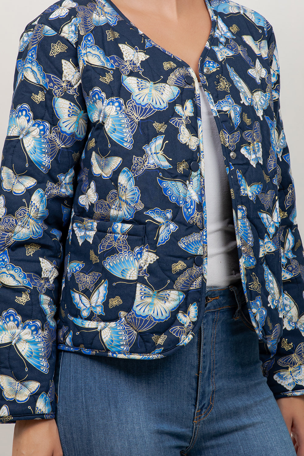 Butterfly Quilted Jacket