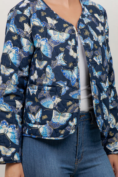 Butterfly Quilted Jacket