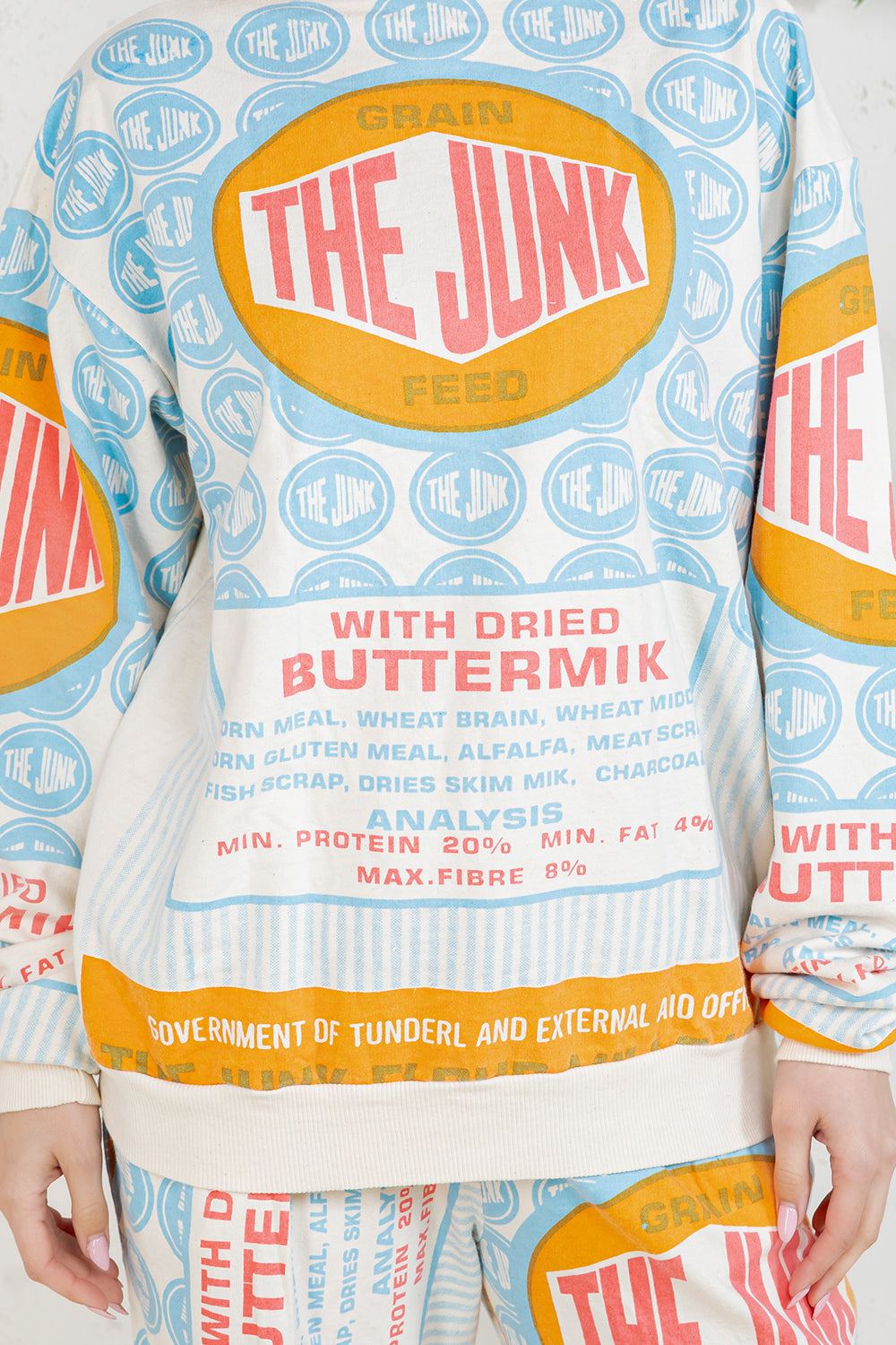THE JUNK - COTTON SWEATSHIRT & PANTS