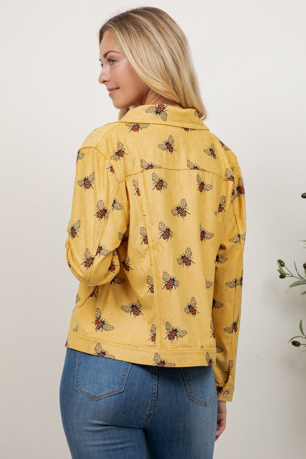Bee Print Jacket