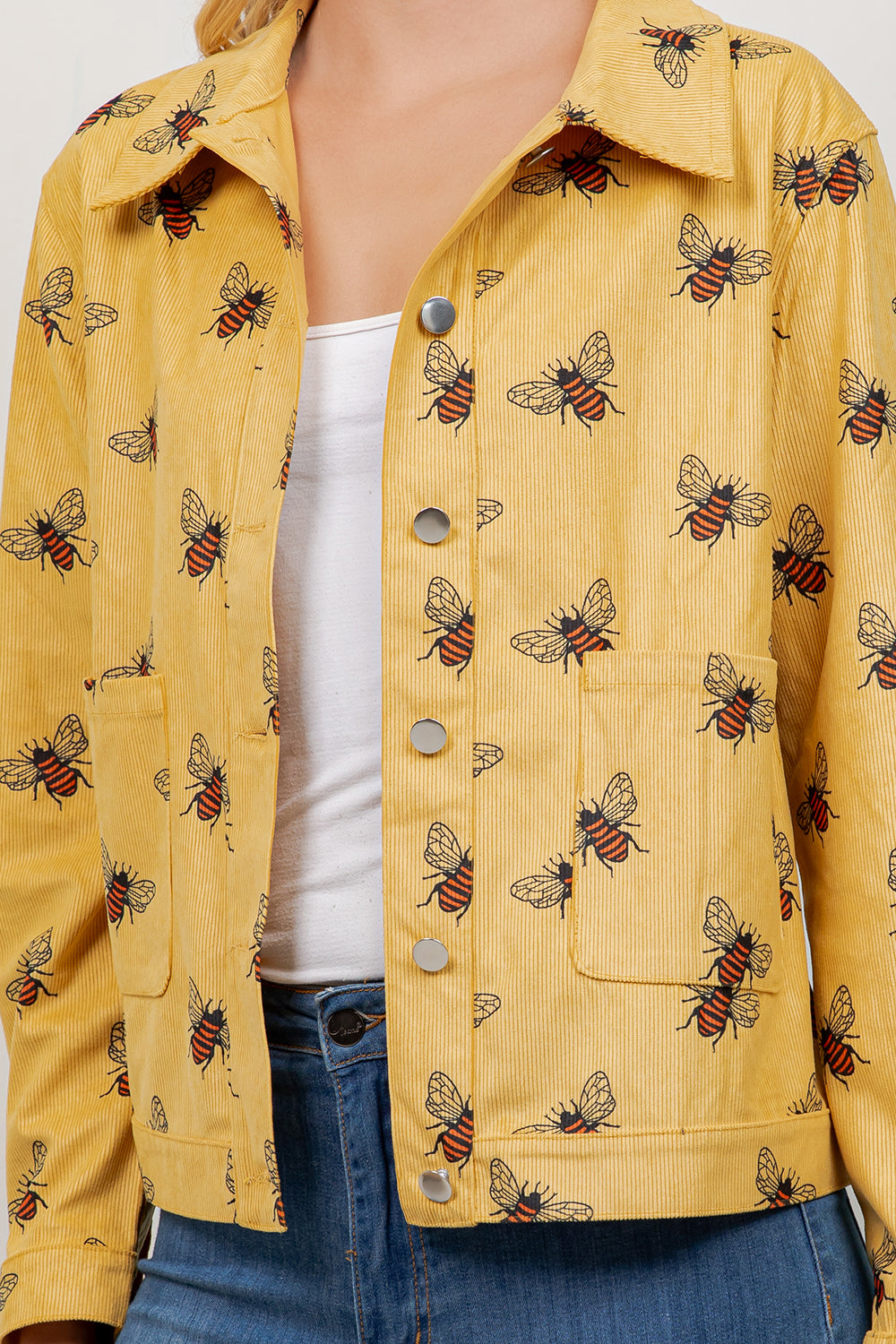 Bee Print Jacket